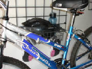 Horizontal Bike Rack & Basket