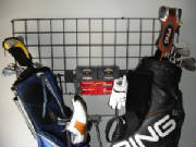 Golf Rack & Basket