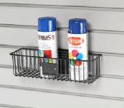 3" x 12" Slatwall Basket