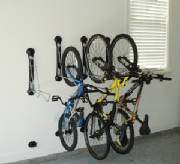 Bikes Mounted in Rack